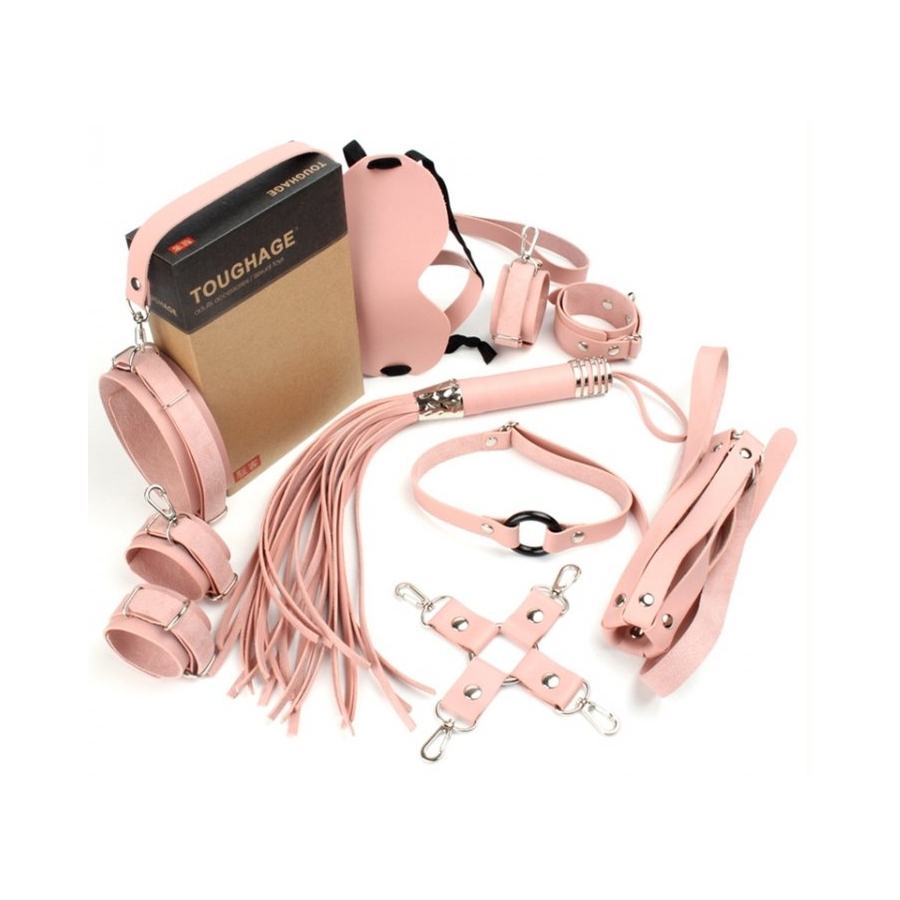 coffret-bondage-sm-obedience-10-pieces-rose1