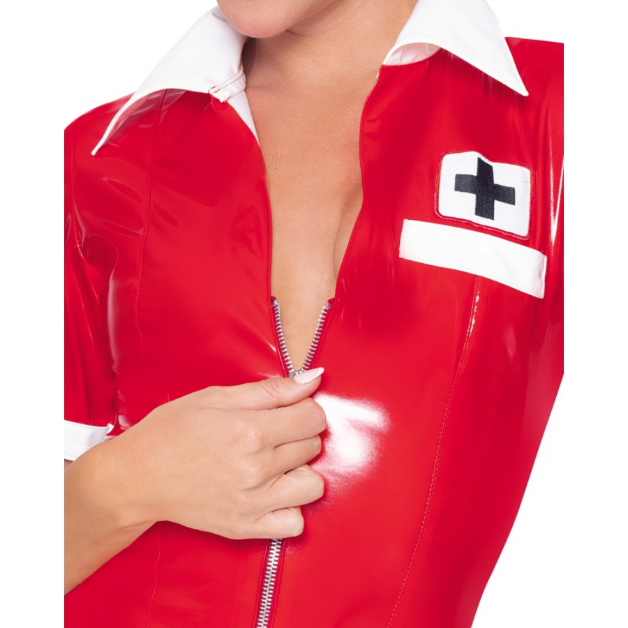 tenue-infirmiere-vinyl-nurse-rouge4